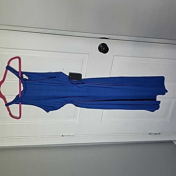 Caution To The Wind | Dresses | Nwt Caution To The Wind Ribbed Blue